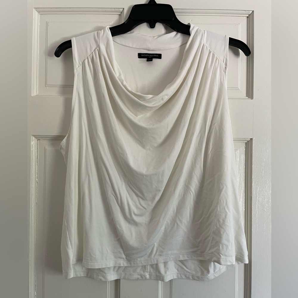 Banana Republic Drape Tank Top